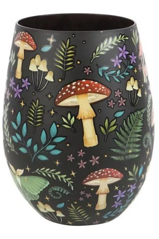 Dark Forest Print Stemless Glass - KDMD