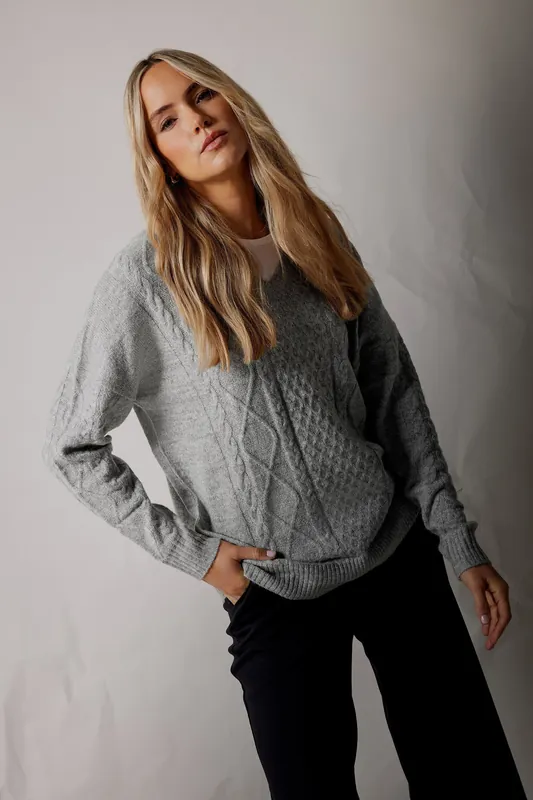 Tall V-Neck Jumper