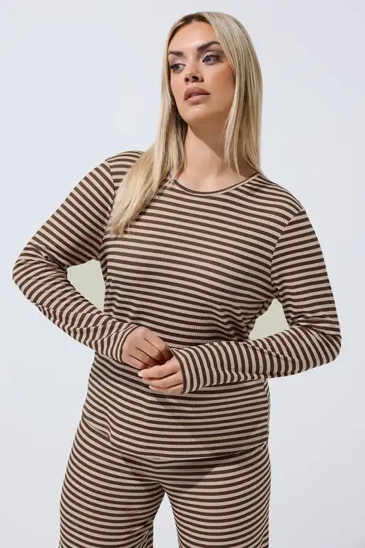 Stripe Long Sleeve Top - Yours