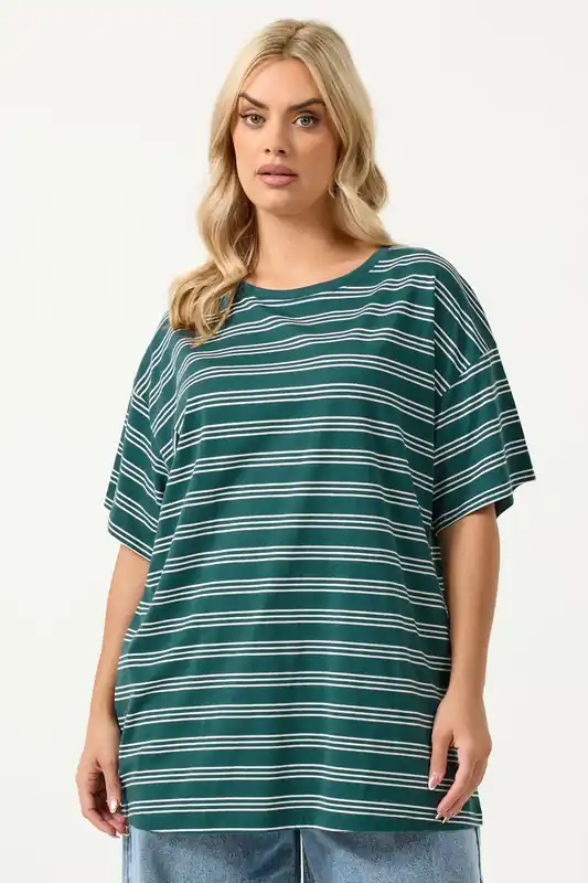Stripe Relaxed T-Shirt