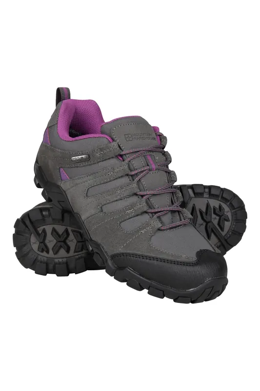 Belfour' Lightweight Breathable Comfortable Fit Walking Hiking Shoes - Mountain Warehouse