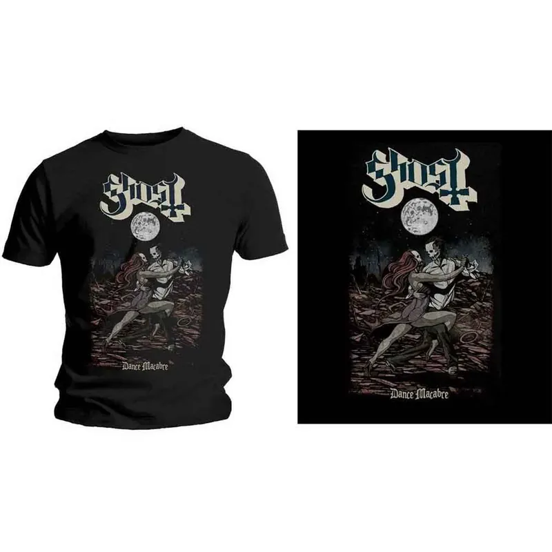 Dance Macabre Moonlight T Shirt - Ghost