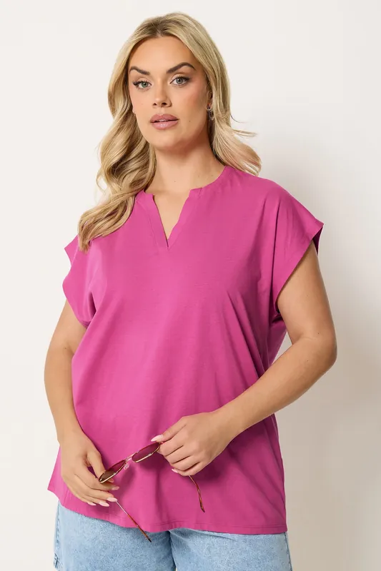 Notch Neck T-Shirt