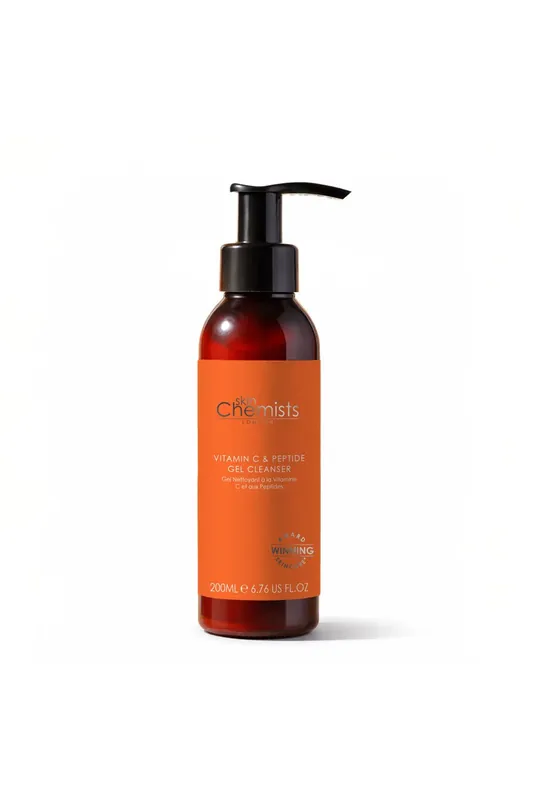 Vitamin C & Peptide Anti-Ageing Gel Cleanser 200ml for Even Skin Tone and Radiance