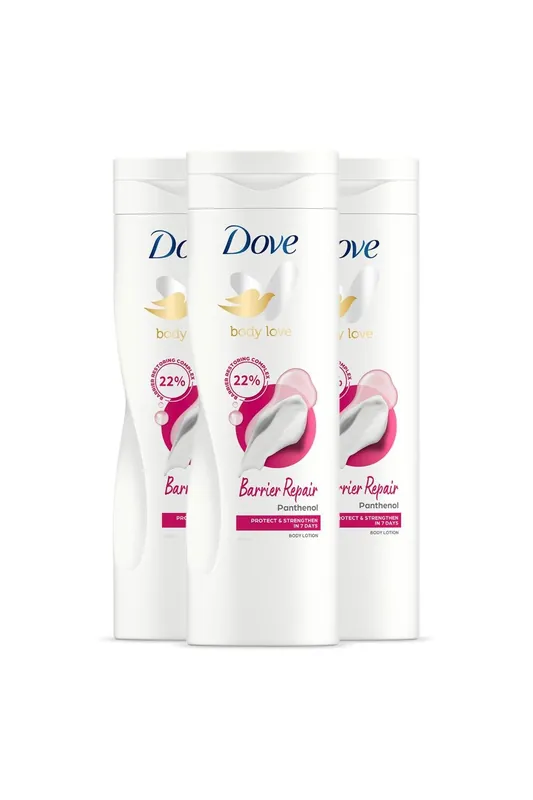'Body Lotion' Love Repair Panthenol Protect, 3x400ml - Dove