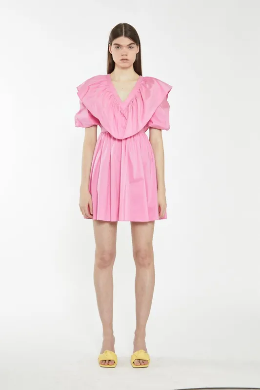 V Neck Mini Dresses - Shnoo