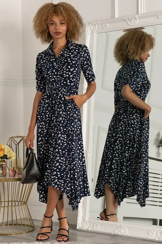 Alys Hanky Hem Dress - Jolie Moi