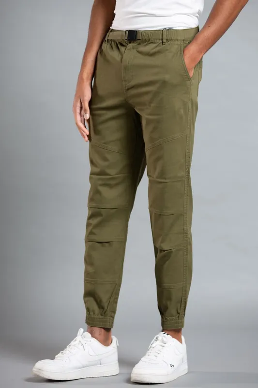 Cuffed Cargo Trouser with Belt - Tokyo Laundry