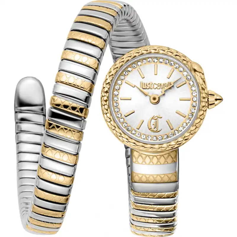 JC1L351M0055 Signature Snake 22mm Quartz Watch - Just Cavalli