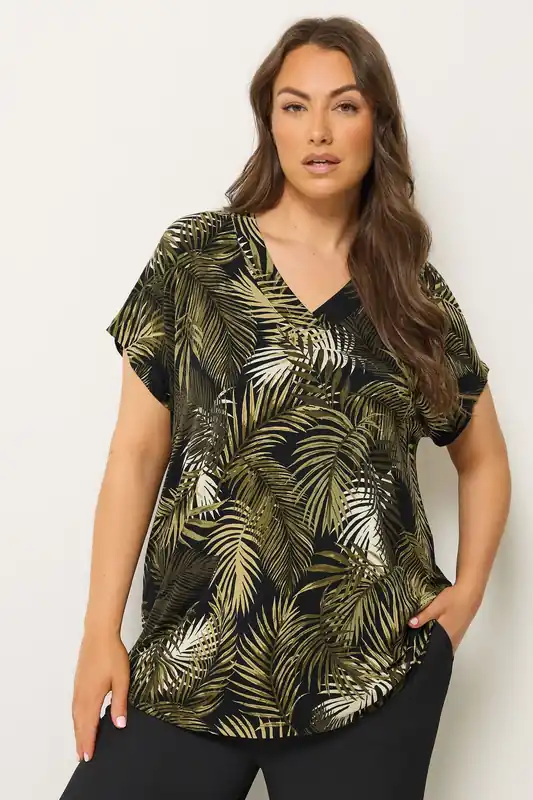 Tropical Grown On Sleeve T-Shirt