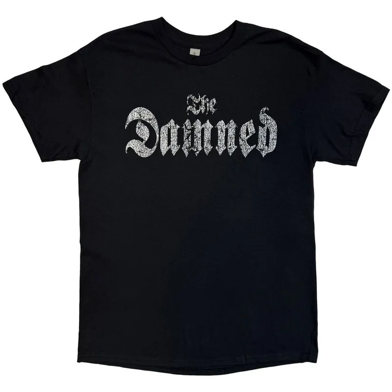 EU Tour Summer 24 Distressed Logo Back Print T-Shirt