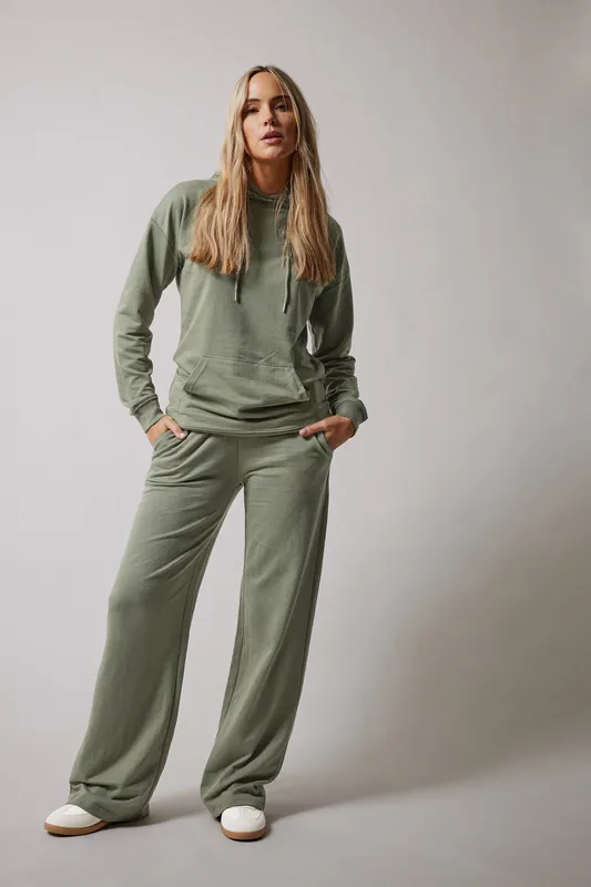 Tall Wide Leg Joggers - Long Tall Sally