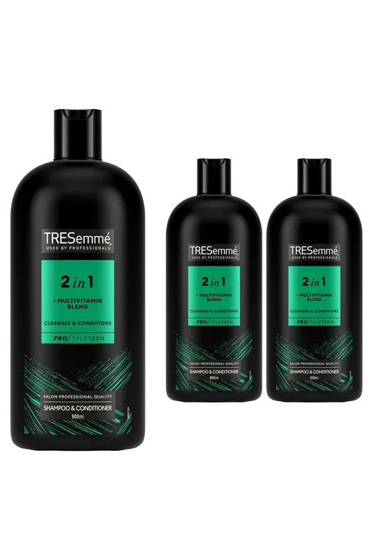2in1 'Shampoo & Conditioner' Replenish & Cleanse 900ml, 3pk - Tresemme