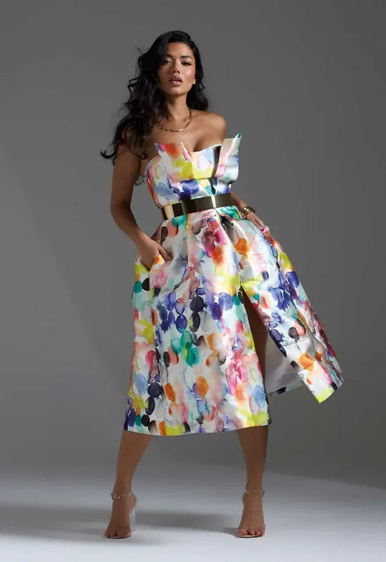 LBD Collection The Watercolour Dress - Little Black Dress