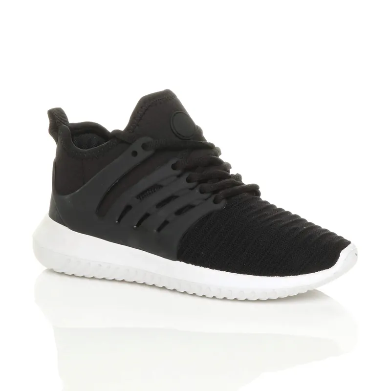 Low Heel Lace Up Trainers - AJVANI
