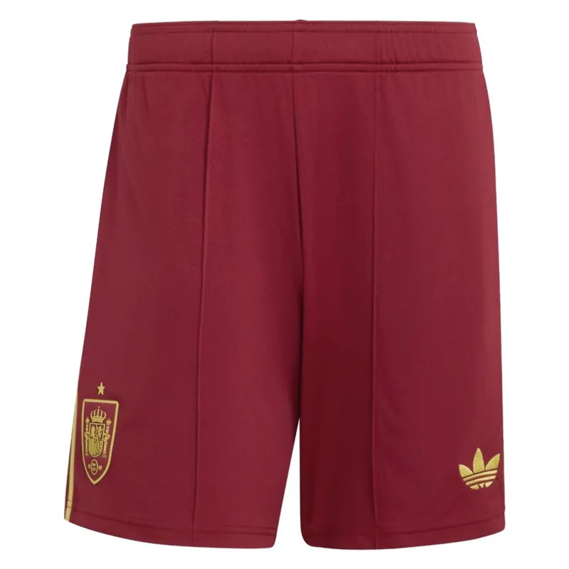 Mens 2026 2027 Away Shorts Burgundy - Spain