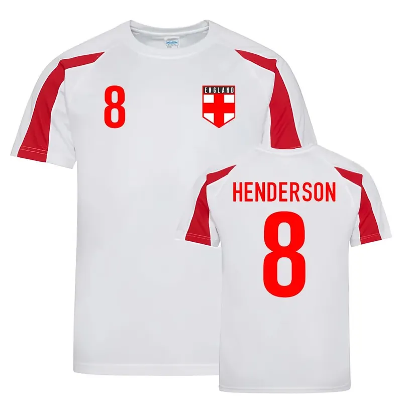 Mens Jordan Henderson Sports Training Jersey - England