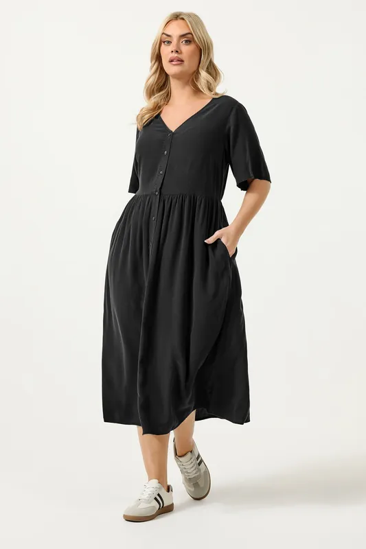 Chambray Maxi Tea Dress - Yours
