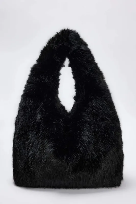 Faux Fur Slouchy Grab Bag - WOVCOR