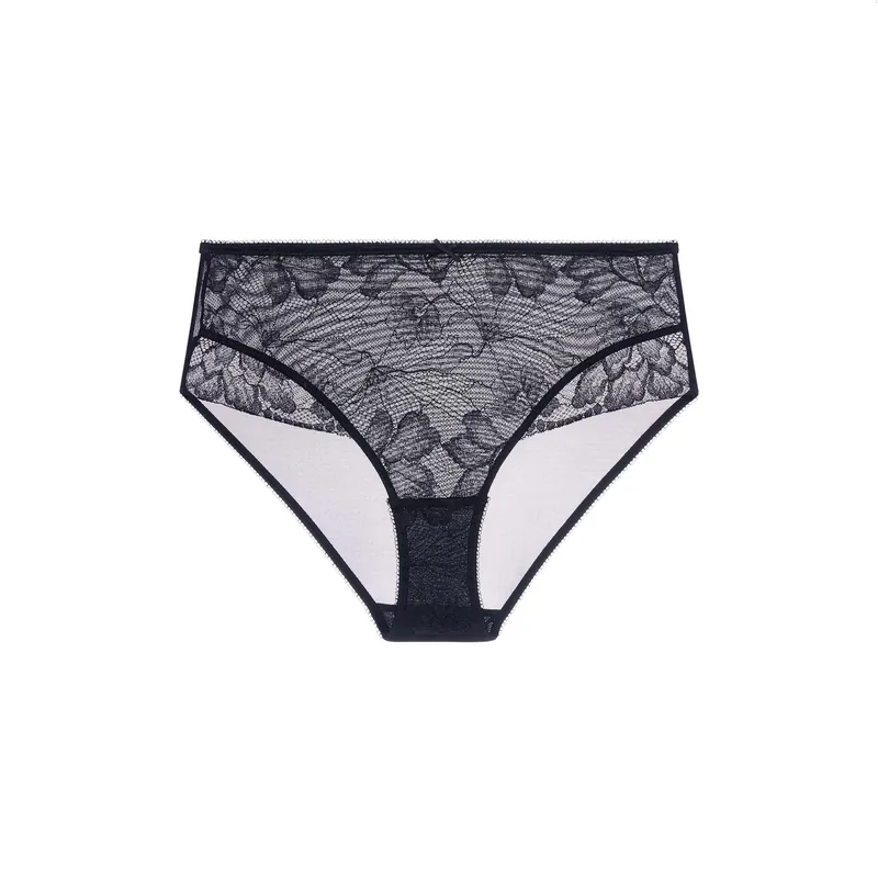 Perfect Lace Black Full Brief - Dorina