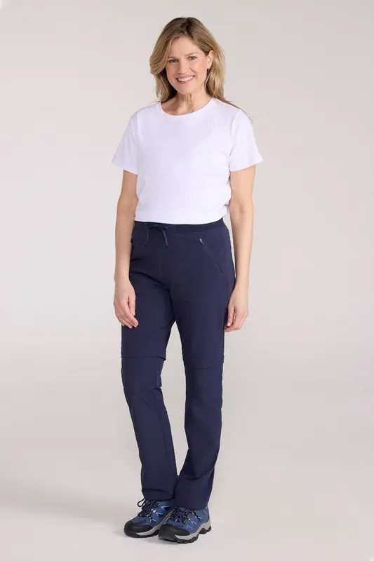Zip Off Trousers Convertible Shorts Walking - Mountain Warehouse
