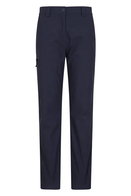 Lightweight Breathable Stretchy Short Length Walking Hiking Trousers - Mountain Warehouse