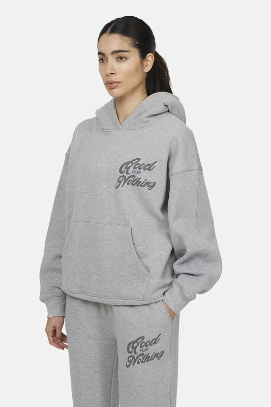 Relaxed Hoodie - Good For Nothing