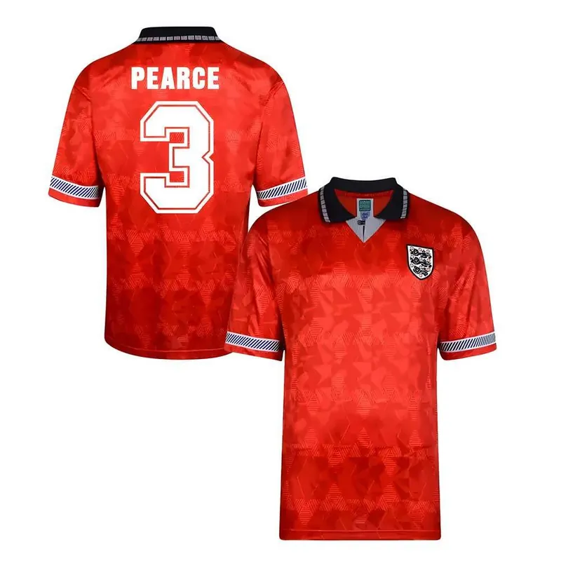 Mens Score Draw World Cup 1990 Away Shirt - Pearce 3