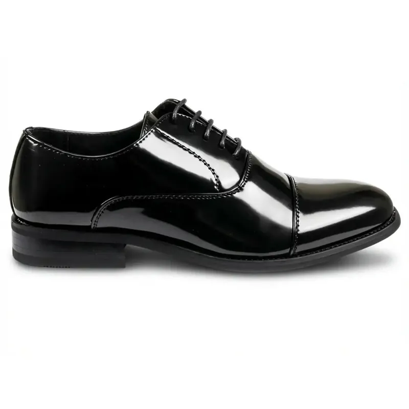 Classic Cap-Toe Oxford Lace-Up Shoes