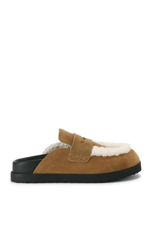 Tomlin Brown' Suede Flats - STEVE MADDEN