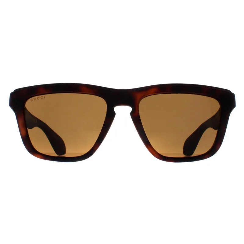Rectangle Havana Brown GG1571S - Gucci
