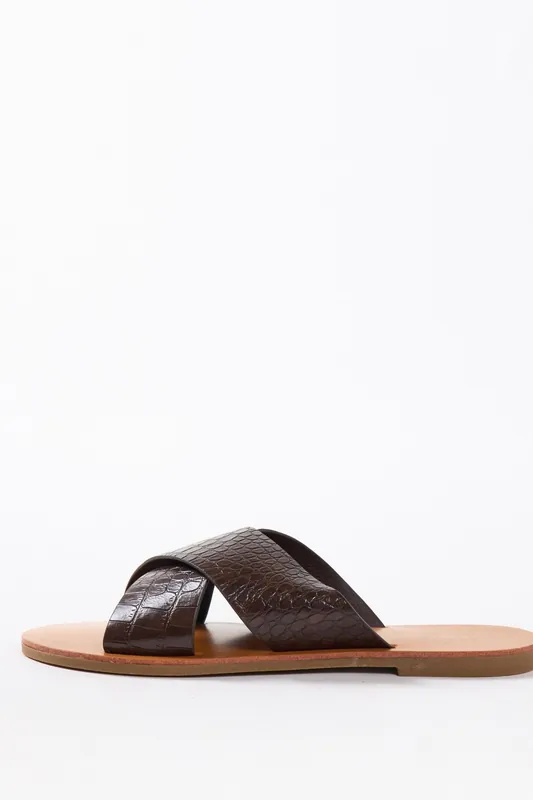 Criss-Cross Open Toe Sandals