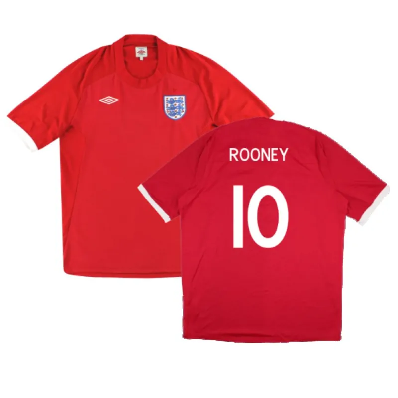 Mens 2010 - 2011 Away Shirt - Rooney 10