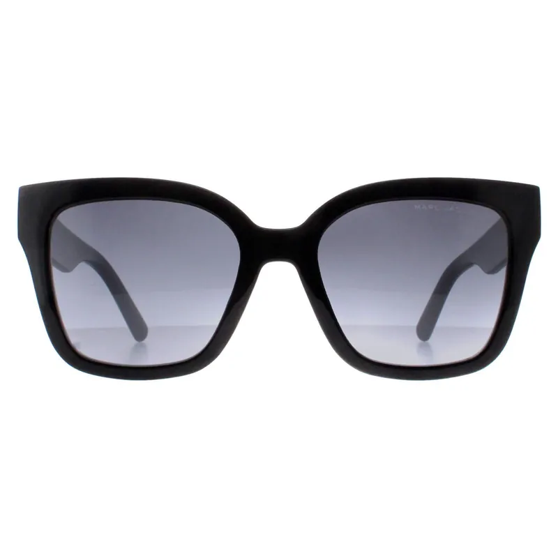 Square Shiny Black Dark Grey Gradient MARC 658/S - Marc Jacobs