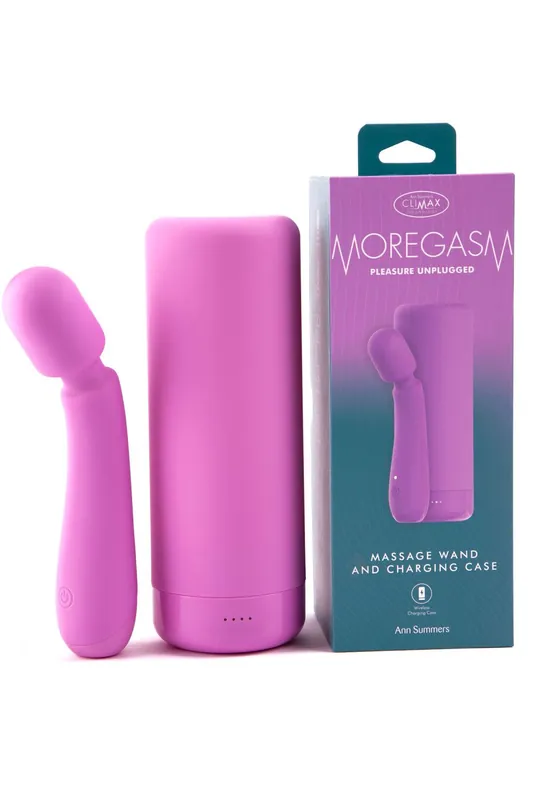 Moregasm+ Pleasure Unplugged Massage Wand - Ann Summers