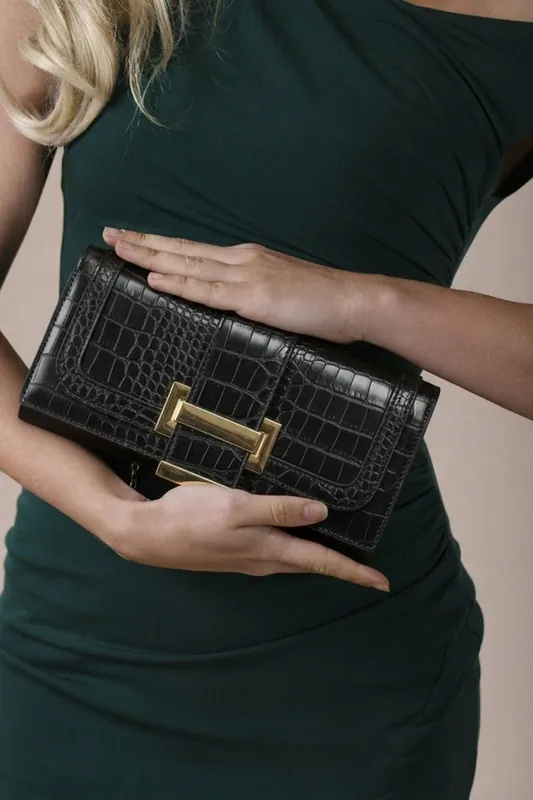 Croc Clutch Bag - SVNX