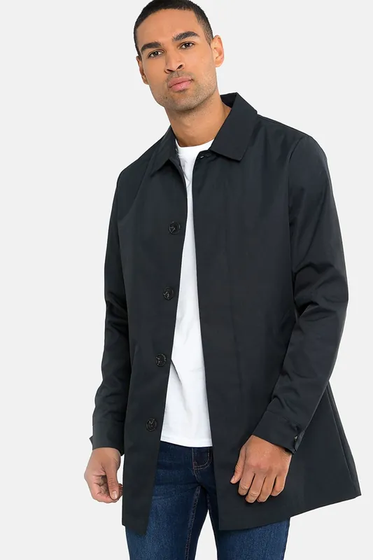 Gretna' Showerproof Longline Tailored Mac - Threadbare