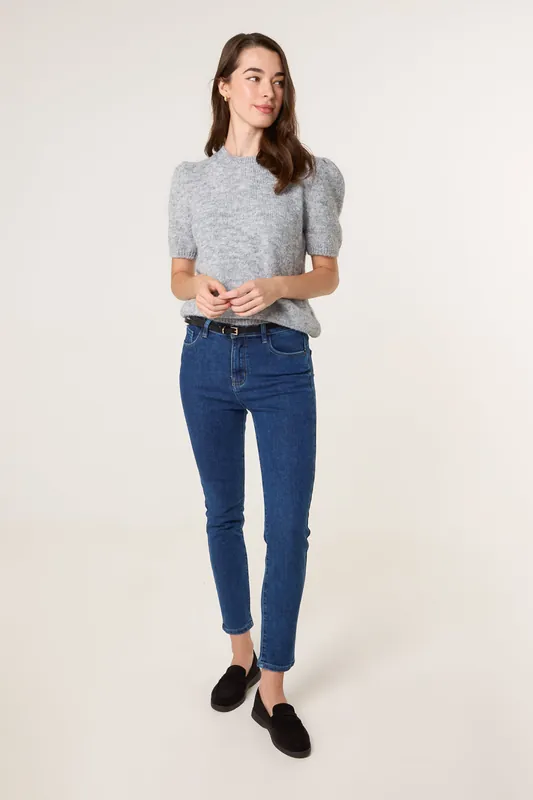 Blue Skinny Jeans - Blue Vanilla
