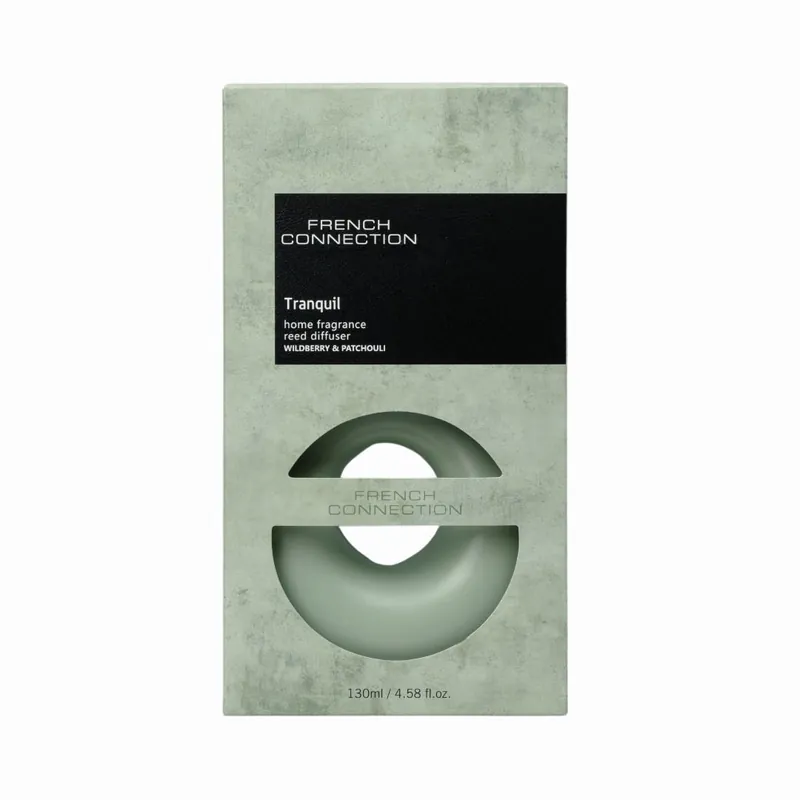 Wildberry & Patchouli Reed Diffuser 130ML Stone Range - French Connection