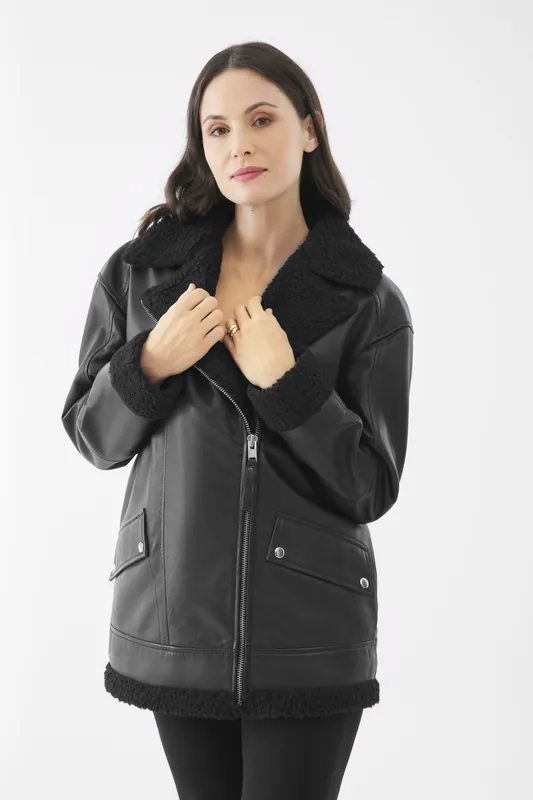 Real Leather Eden Shearling - Bolongaro Trevor