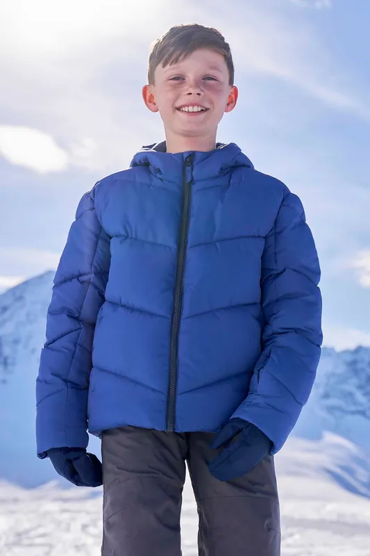Cortina' Warm Water Resistant Fleece Lined Hooded Winter Ski Jacket - Mountain Warehouse