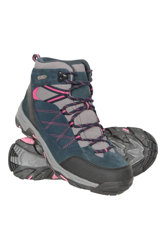 Rapid' Waterproof Breathable Non Slip Grip Walking Hiking Boots - Mountain Warehouse