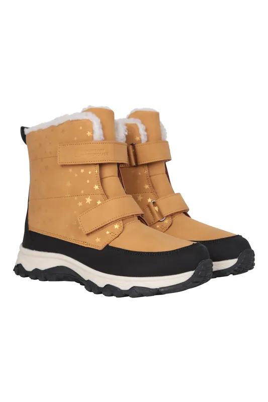 Flurry' Water Resistant Insulated Warm Winter Adaptive Snow Boots - Mountain Warehouse