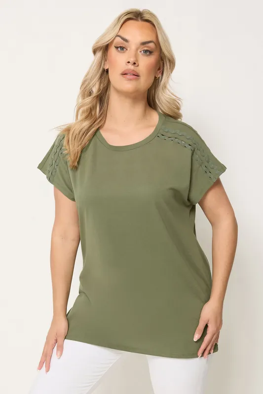 Trim Detail T-Shirt