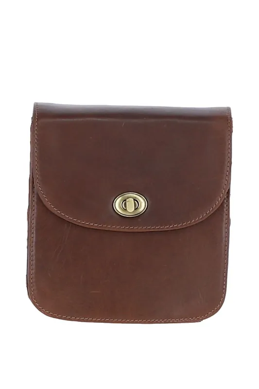 Medium Real Leather Crossbody Bag - Ashwood Leather