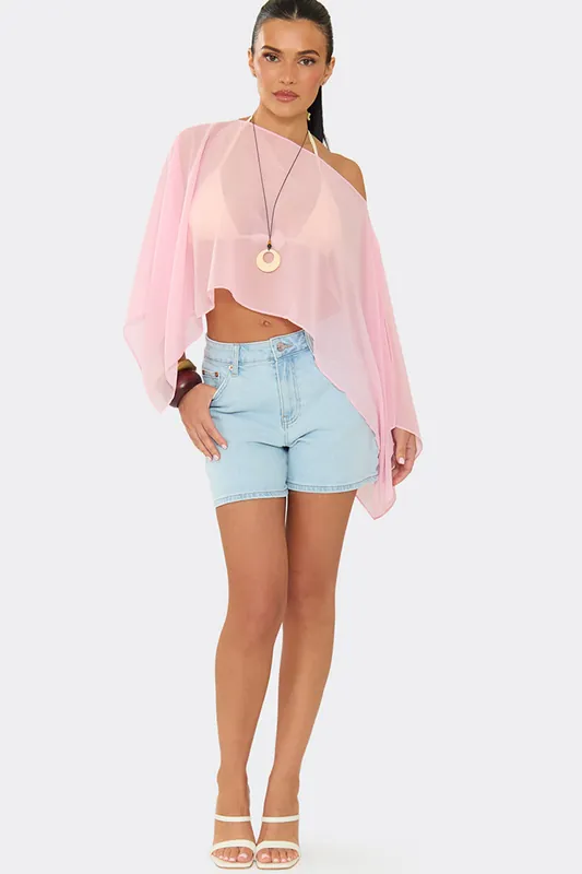 Denim Mid Rise Shorts - EGO
