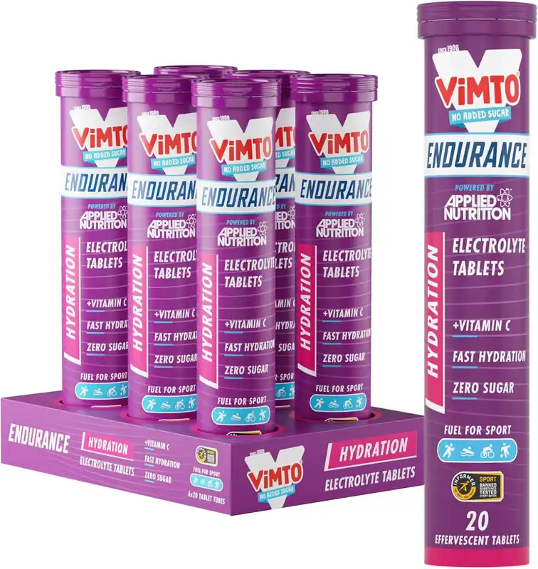 Endurance Hydration Electrolyte Tablets - Vimto - 120 Servings