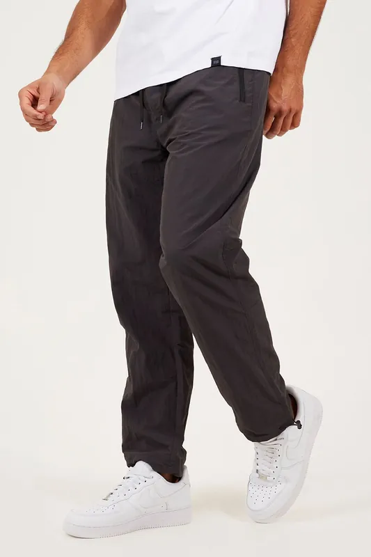 Taslan Loose Fit Cuffed Cargo Trousers - Brave Soul