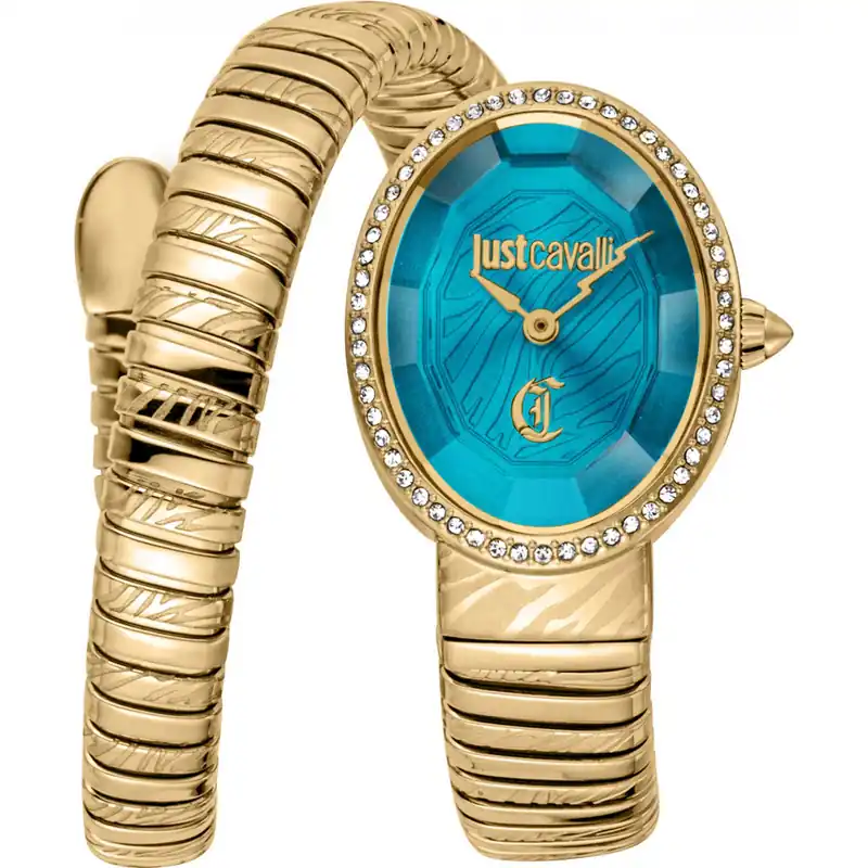 JC1L353M0035 Signature Snake 22mm Quartz Watch - Just Cavalli