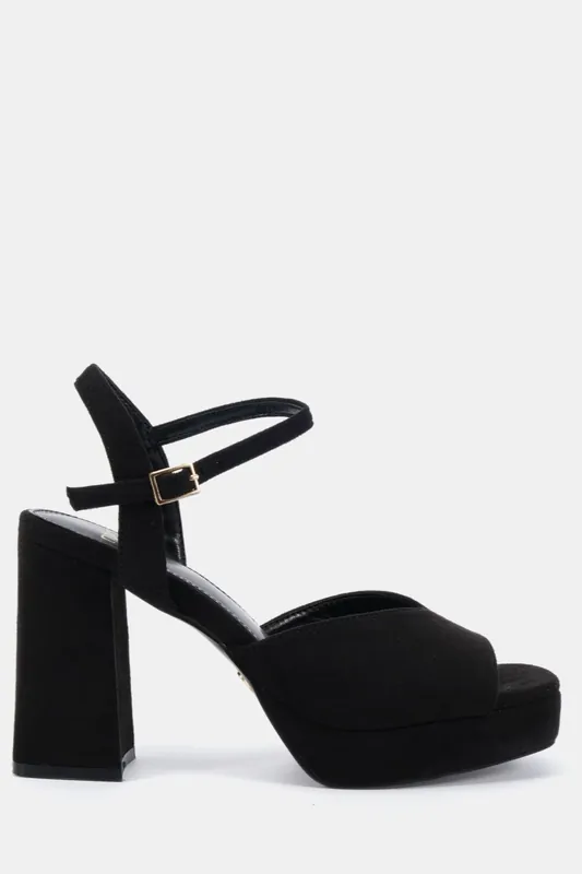 Layla Platform Heeled Sandal - Novo